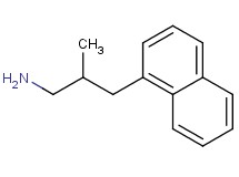 2-methyl-3-(1-naphthyl)-1-propanamine 2-methyl-3-(1-naphthyl)-1-propanamine