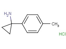 [1-(4-methylphenyl)cyclopropyl]amine hydrochloride
