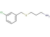 3-[(3-chlorobenzyl)thio]-1-propanamine