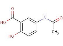 5-(acetylamino)-2-hydroxybenzoic acid 5-(acetylamino)-2-hydroxybenzoic acid