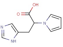 3-(1H-imidazol-5-yl)-2-(1H-pyrrol-1-yl)propanoic acid 3-(1H-imidazol-5-yl)-2-(1H-pyrrol-1-yl)propanoic acid