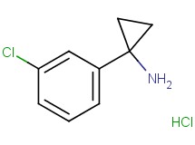 [1-(3-chlorophenyl)cyclopropyl]amine hydrochloride