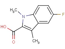 5-fluoro-1,3-dimethyl-1H-indole-2-carboxylic acid 5-fluoro-1,3-dimethyl-1H-indole-2-carboxylic acid