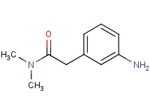 2-(3-aminophenyl)-N,N-dimethylacetamide 2-(3-aminophenyl)-N,N-dimethylacetamide