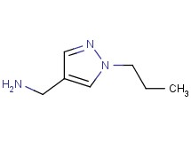 1-(1-propyl-1H-pyrazol-4-yl)methanamine 1-(1-propyl-1H-pyrazol-4-yl)methanamine