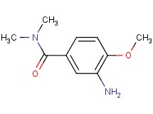 3-amino-4-methoxy-N,N-dimethylbenzamide 3-amino-4-methoxy-N,N-dimethylbenzamide