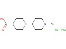 1'-methyl-1,4'-bipiperidine-4-carboxylic acid dihydrochloride 1'-methyl-1,4'-bipiperidine-4-carboxylic acid dihydrochloride