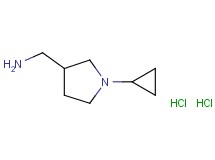 [(1-cyclopropyl-3-pyrrolidinyl)methyl]amine dihydrochloride