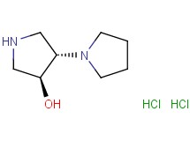trans-1,3'-bipyrrolidin-4'-ol dihydrochloride trans-1,3'-bipyrrolidin-4'-ol dihydrochloride