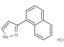 3-(1-naphthyl)-1H-pyrazole hydrochloride