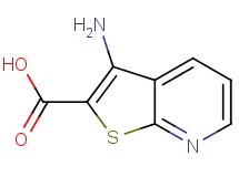 3-aminothieno[2,3-b]pyridine-2-carboxylic acid