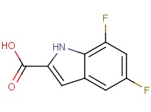 5,7-difluoro-1H-indole-2-carboxylic acid 5,7-difluoro-1H-indole-2-carboxylic acid