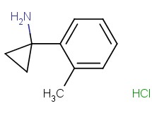 [1-(2-methylphenyl)cyclopropyl]amine hydrochloride