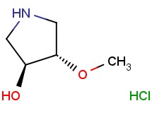 trans-4-methoxy-3-pyrrolidinol hydrochloride trans-4-methoxy-3-pyrrolidinol hydrochloride