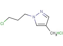 1-(3-chloropropyl)-4-methyl-1H-pyrazole hydrochloride