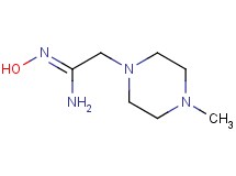 (1Z)-N'-hydroxy-2-(4-methyl-1-piperazinyl)ethanimidamide