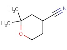 2,2-dimethyltetrahydro-2H-pyran-4-carbonitrile