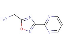 1-[3-(2-pyrimidinyl)-1,2,4-oxadiazol-5-yl]methanamine