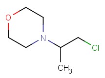4-(2-chloro-1-methylethyl)morpholine