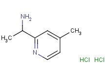 [1-(4-methyl-2-pyridinyl)ethyl]amine dihydrochloride
