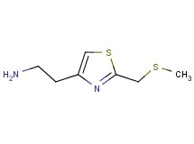 (2-{2-[(methylthio)methyl]-1,3-thiazol-4-yl}ethyl)amine