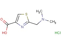 2-[(dimethylamino)methyl]-1,3-thiazole-4-carboxylic acid hydrochloride