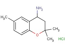 (2,2,6-trimethyl-3,4-dihydro-2H-chromen-4-yl)amine hydrochloride (2,2,6-trimethyl-3,4-dihydro-2H-chromen-4-yl)amine hydrochloride
