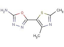 5-(2,4-dimethyl-1,3-thiazol-5-yl)-1,3,4-oxadiazol-2-amine