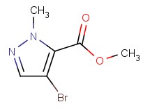 methyl 4-bromo-1-methyl-1H-pyrazole-5-carboxylate methyl 4-bromo-1-methyl-1H-pyrazole-5-carboxylate