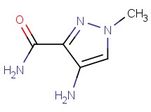 4-amino-1-methyl-1H-pyrazole-3-carboxamide