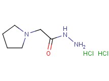 2-(1-pyrrolidinyl)acetohydrazide dihydrochloride 2-(1-pyrrolidinyl)acetohydrazide dihydrochloride