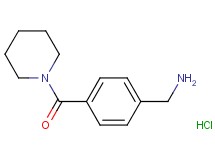 [4-(1-piperidinylcarbonyl)benzyl]amine hydrochloride