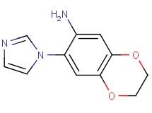 7-(1H-imidazol-1-yl)-2,3-dihydro-1,4-benzodioxin-6-amine