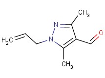 1-allyl-3,5-dimethyl-1H-pyrazole-4-carbaldehyde 1-allyl-3,5-dimethyl-1H-pyrazole-4-carbaldehyde