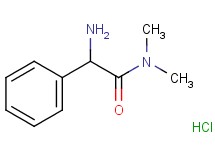 2-amino-N,N-dimethyl-2-phenylacetamide hydrochloride 2-amino-N,N-dimethyl-2-phenylacetamide hydrochloride