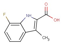 7-fluoro-3-methyl-1H-indole-2-carboxylic acid 7-fluoro-3-methyl-1H-indole-2-carboxylic acid