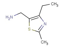 1-(4-ethyl-2-methyl-1,3-thiazol-5-yl)methanamine 1-(4-ethyl-2-methyl-1,3-thiazol-5-yl)methanamine