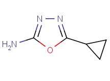 5-cyclopropyl-1,3,4-oxadiazol-2-amine