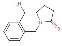 1-[2-(aminomethyl)benzyl]-2-pyrrolidinone
