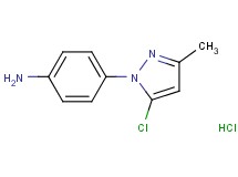 [4-(5-chloro-3-methyl-1H-pyrazol-1-yl)phenyl]amine hydrochloride