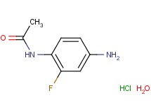 N-(4-amino-2-fluorophenyl)acetamide hydrochloride hydrate