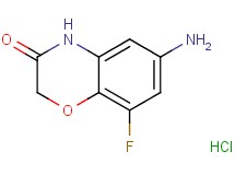 6-amino-8-fluoro-2H-1,4-benzoxazin-3(4H)-one hydrochloride