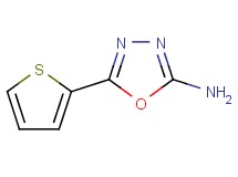 5-(2-thienyl)-1,3,4-oxadiazol-2-amine