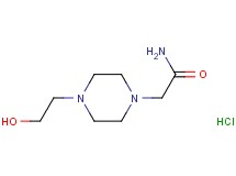 2-[4-(2-hydroxyethyl)-1-piperazinyl]acetamide hydrochloride