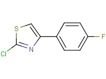 2-chloro-4-(4-fluorophenyl)-1,3-thiazole 2-chloro-4-(4-fluorophenyl)-1,3-thiazole