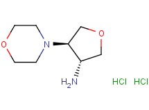 [trans-4-(4-morpholinyl)tetrahydro-3-furanyl]amine dihydrochloride