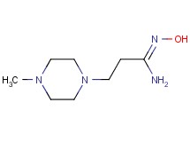 (1Z)-N'-hydroxy-3-(4-methyl-1-piperazinyl)propanimidamide