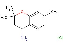 (2,2,7-trimethyl-3,4-dihydro-2H-chromen-4-yl)amine hydrochloride (2,2,7-trimethyl-3,4-dihydro-2H-chromen-4-yl)amine hydrochloride