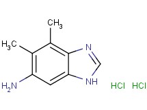 4,5-dimethyl-1H-benzimidazol-6-amine dihydrochloride