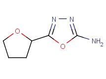 5-(tetrahydro-2-furanyl)-1,3,4-oxadiazol-2-amine